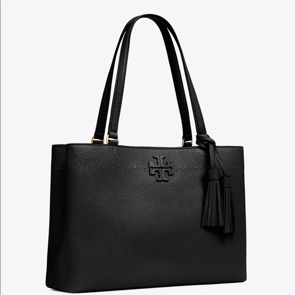 Tory Burch McGraw Tassel Tote NWT - Picture 4 of 8